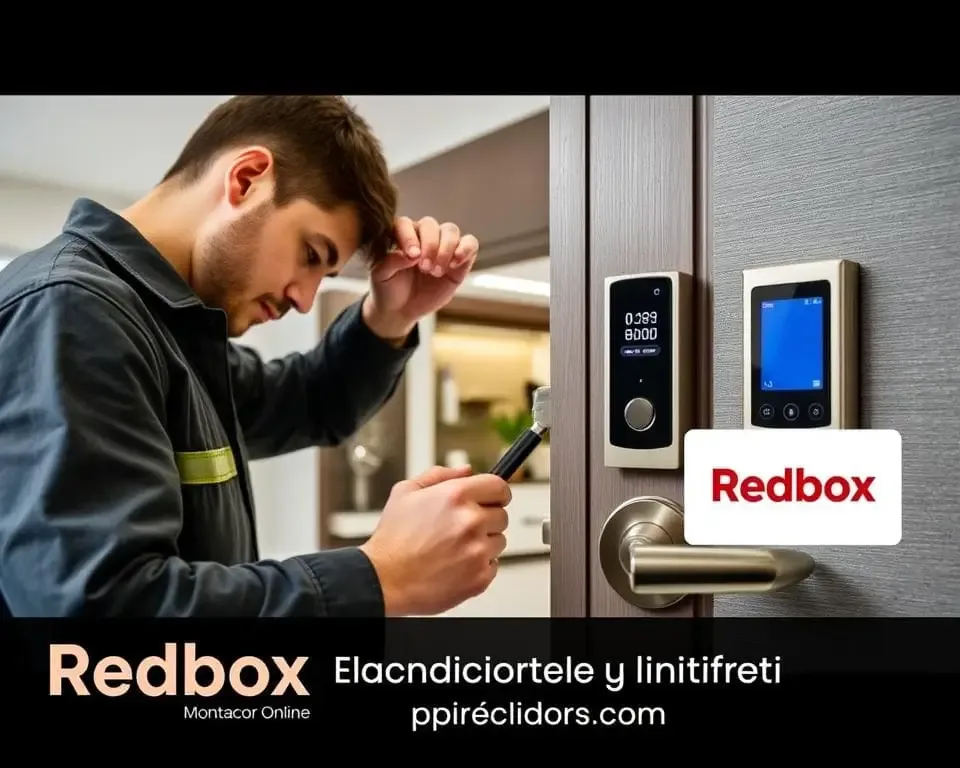 Acervo Redbox — Instalação de fechadura digital e eletrônica